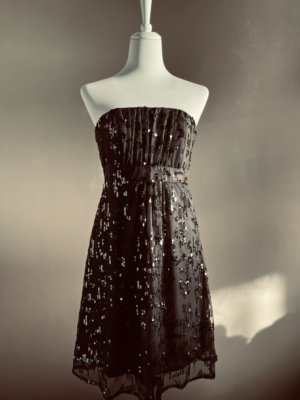 funkelndes Abendkleid von S.Oliver, M – Bild 3