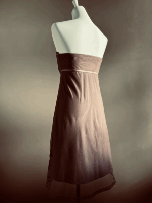 zartes besticktes Abendkleid von Esprit, M – Bild 5