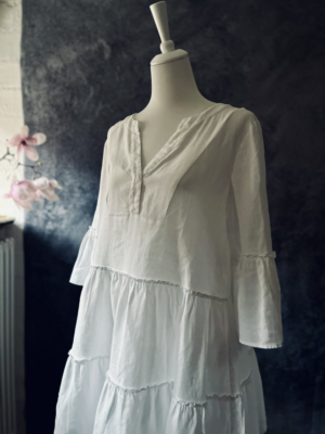 Schönes Leinenkleid von Mrs & Hugs, S – Bild 1