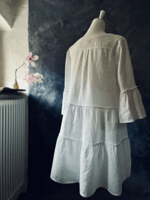 Schönes Leinenkleid von Mrs & Hugs, S – Bild 4