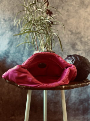 Weiche Pinke Clutch von Minx – Bild 4