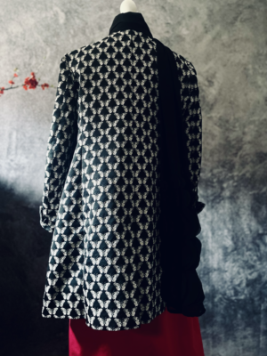 Mantel mit Schmetterlingen von Max Mara, XL-XXL – Bild 5