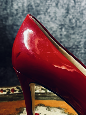 rote Lackpumps von Högl, 40 – Bild 5