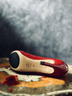 rote Lackpumps von Högl, 40 – Bild 4