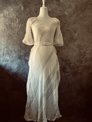künstlerisches Kleid von Josefine Rudolph, S-M – Bild 4