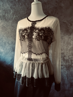 zarte Bluse von Rinascimento, S-M – Bild 3