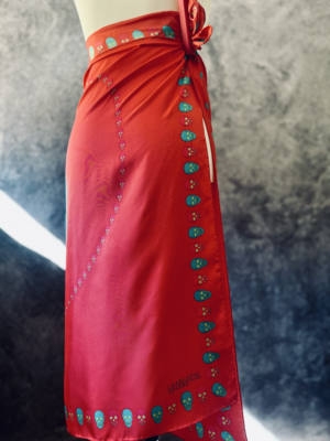 luxuriöses Seidentuch von Charlotte Sparre – Bild 2