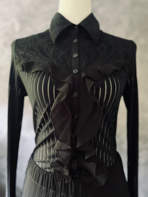 edle Bluse von Blanc Nature, S – Bild 1