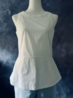 sommerliches Baumwoll-Top, M – Bild 2