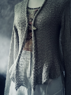 handgefertigte Strickjacke von Esmeralda, S – Bild 6