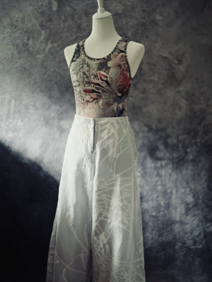 sommerliche Leinenhose von Oska, S – Bild 1