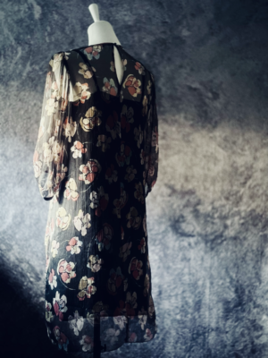 wunderschönes Seidenkleid von Luisa Cerano, S – Bild 7