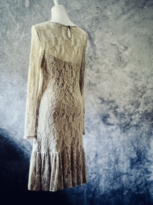 schönes Spitzenkleid von Cream, S-M – Bild 4