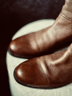 klassischer Stiefel von Prada, 39 – Bild 6