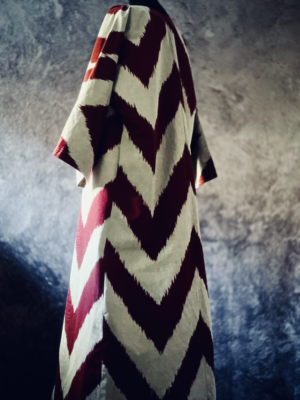 Hand gewalkter Mantel aus Usbekistan, S-XL – Bild 5