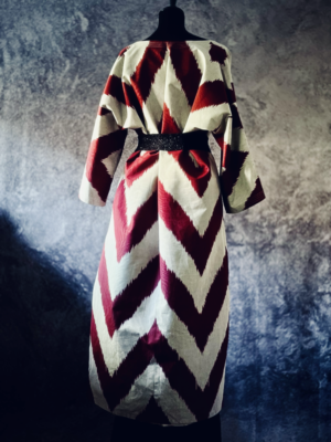 Hand gewalkter Mantel aus Usbekistan, S-XL – Bild 7