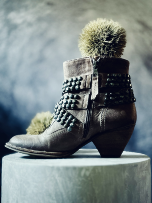 Boots mit Nieten von Airstep, 39 – Bild 3